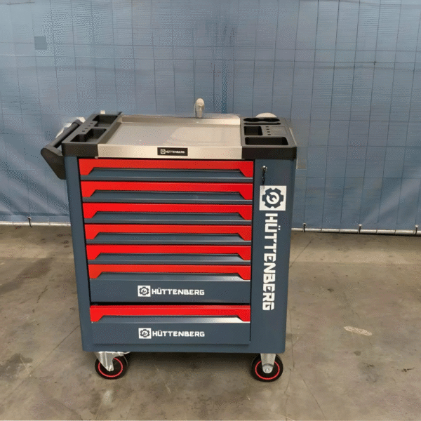 Carrello Attrezzi Professionale 8 Cassetti + Svitabulloni ad Aria - immagine 10
