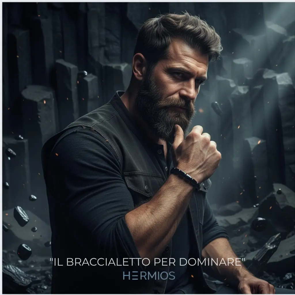 BRACCIALE IN EMATITE - immagine 5