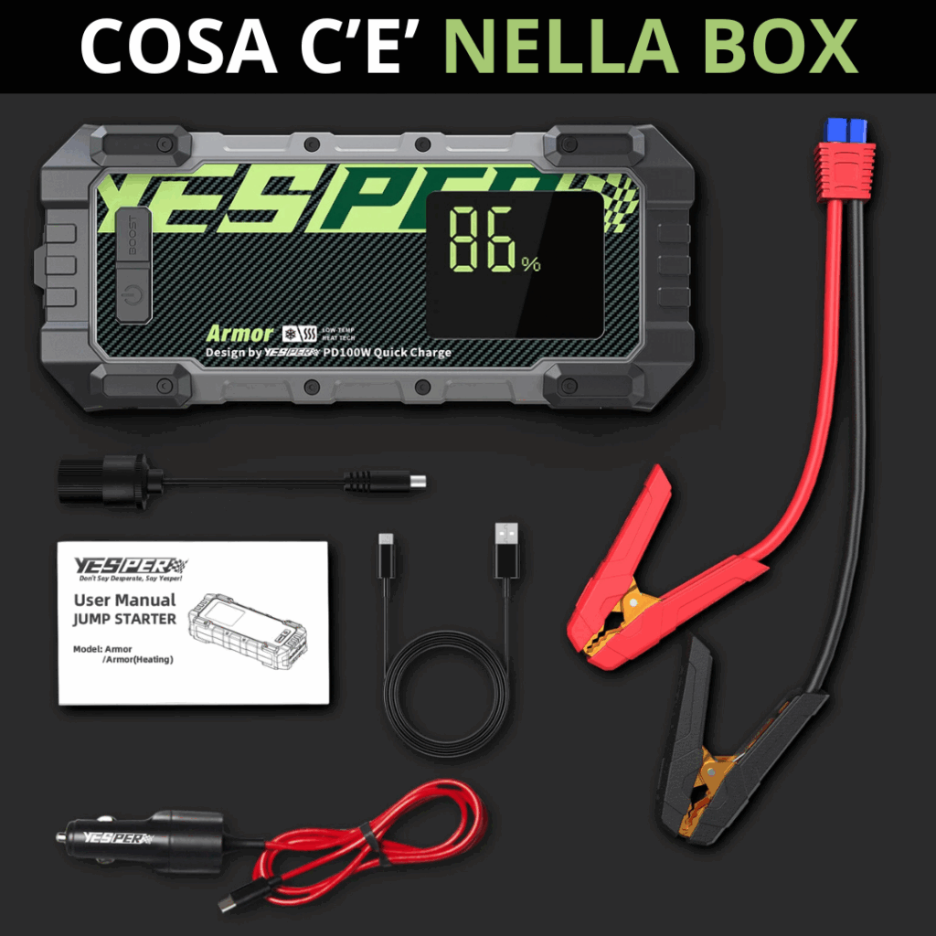 YESPER® 4000A AVVIATORE BATTERIA - immagine 4