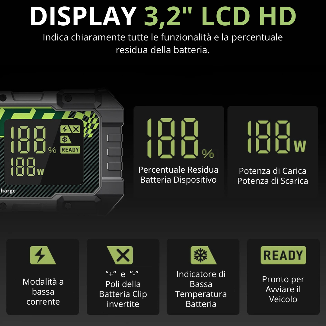 YESPER® 4000A AVVIATORE BATTERIA - immagine 7