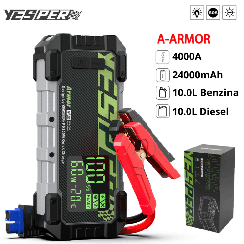 YESPER® 4000A AVVIATORE BATTERIA